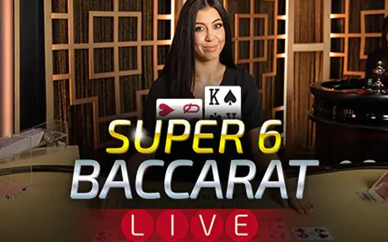 Test your luck with Super 6 Baccarat.
