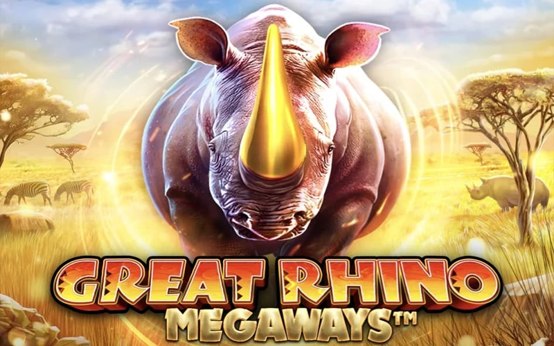 Play the Great Rhino Megaways slot right from your phone.